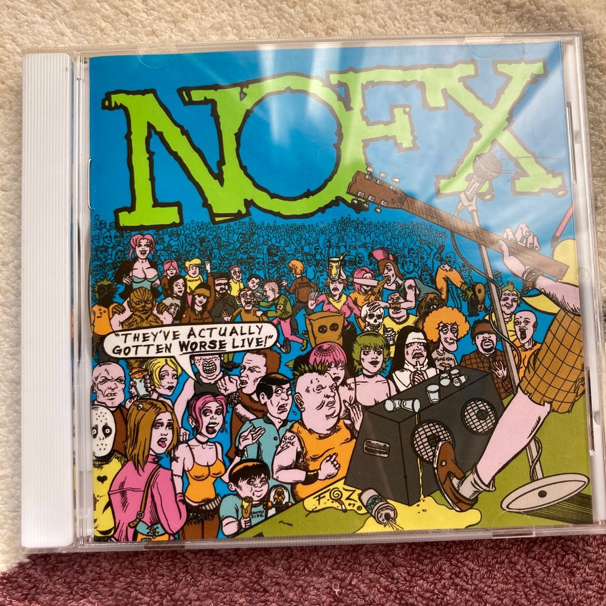 【輸入盤】 Ｔｈｅｙｖｅ Ａｃｔｕａｌｌｙ Ｇｏｔｔｅｎ Ｗｏｒｓｅ Ｌｉｖｅ／ＮＯＦＸ