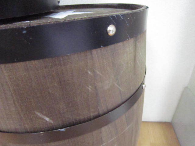【出品は1台】 SAPPORO 木樽 タル 30cm×42cm インテリア アンティーク　No.5_画像6