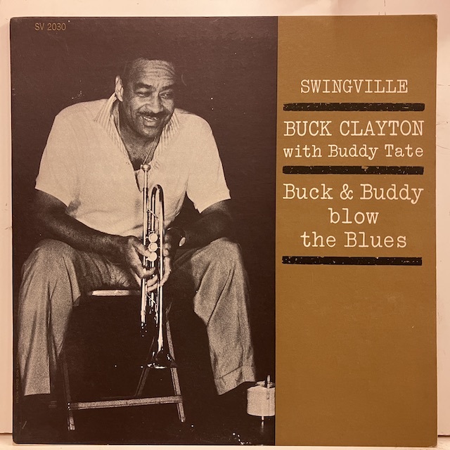 ■即決 JAZZ Buck Clayton Buddy Tate / Buck and Buddy Blow the Blues svlp2030 j37959 米オリジナル、マルーン銀Dg Mono Rvg機械刻印