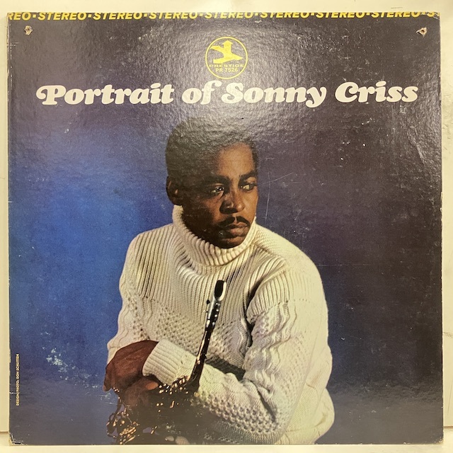 ■即決 JAZZ Sonny Criss / Portrait of Prst7526 j38105 米オリジナル、センターTrident Vangeder刻印 Stereo ソニー・クリス