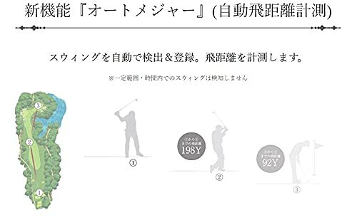 Shot Navi Crest(ショットナビ) ブラック×シルバー GPSゴルフ Shot Navi Crest(ショットナビ) ブラック×シルバー GPSゴルフ