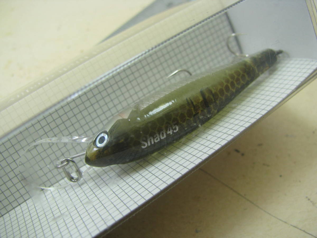 管釣りに 泉和摩 ハンクル HMKL シャッド45 SP スーパーワカサギ 新品 HMKL Shad ShallowRunner Suspend IzumiKazuma_画像2