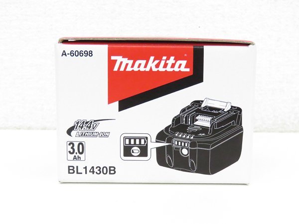 大注目】 マキタ makita 未使用 純正 A-60698 残量表示機能付 3.0Ah