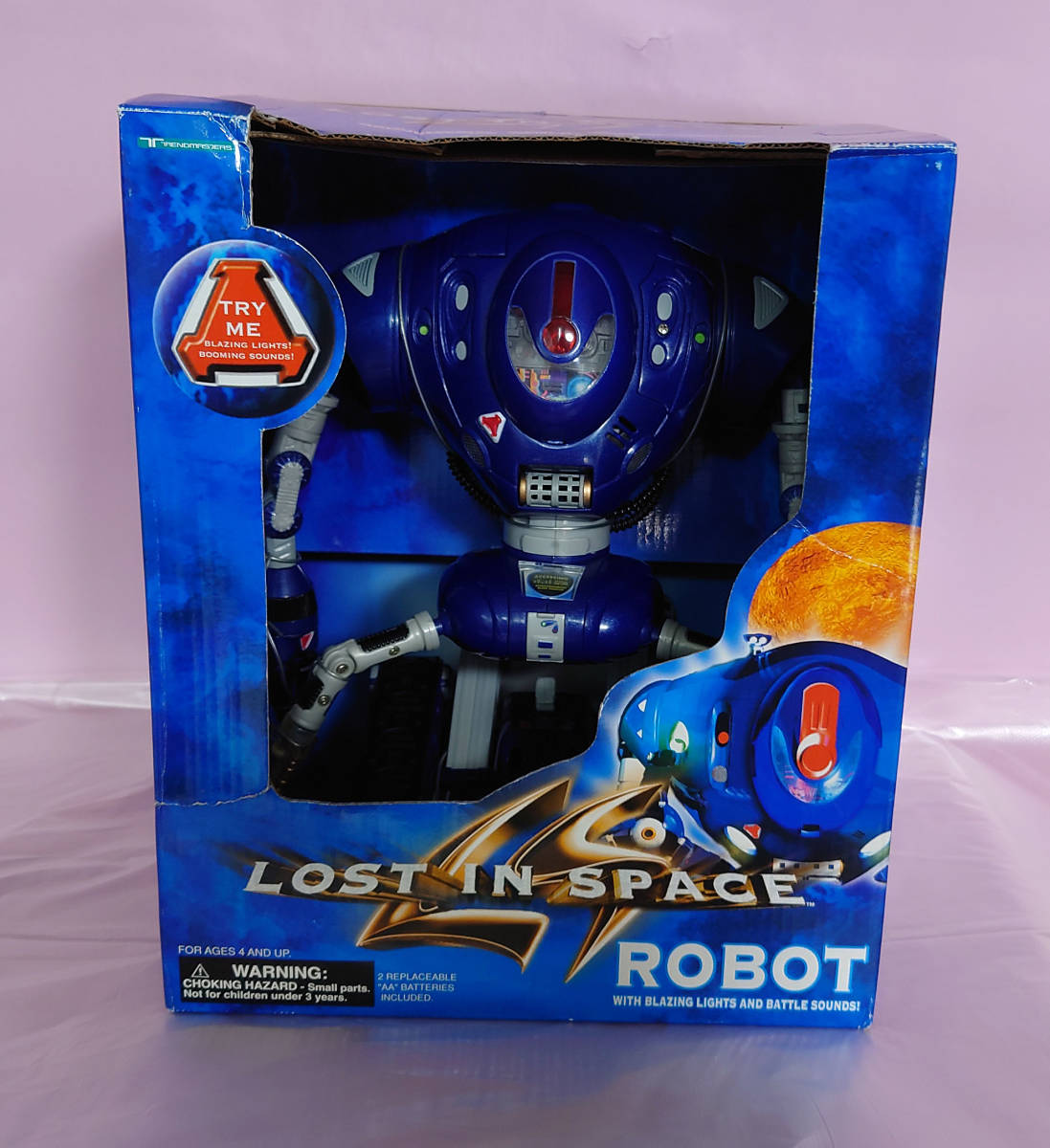 新品 ROBOT LOST IN SPACE フィギア スペースロボ　レア　レトロ　昭和レトロ　ロボット　ST-ロロボ