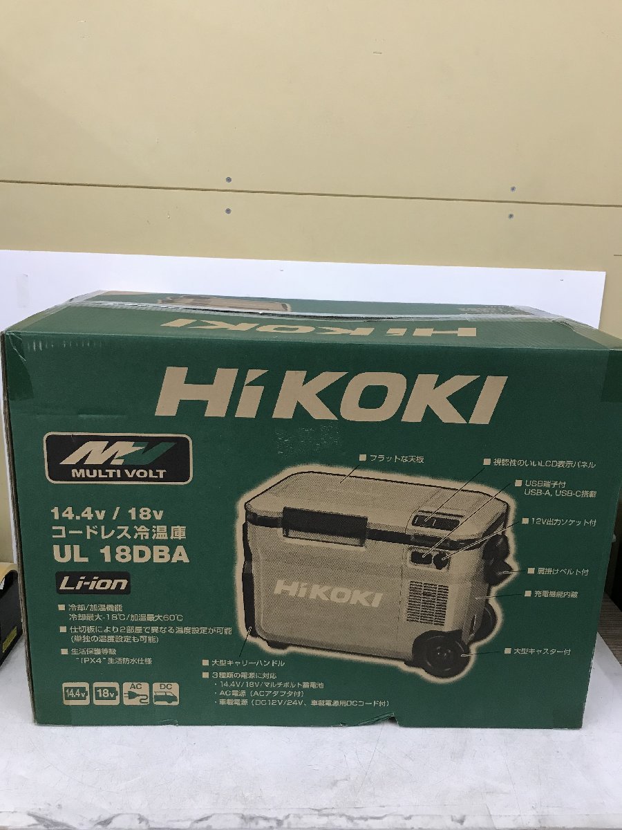 [ unused ]*HiKOKI( high ko-ki) 18v cordless cold temperature . sand beige (BSL36B18X battery x1) UL18DBA(WMBZ) IT9Q0QSZWCKG