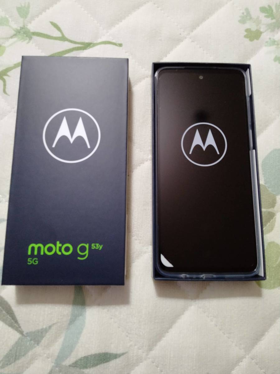 ギフト】 ☆【新品】【未使用】Motorola（モトローラ）moto g53y 5G
