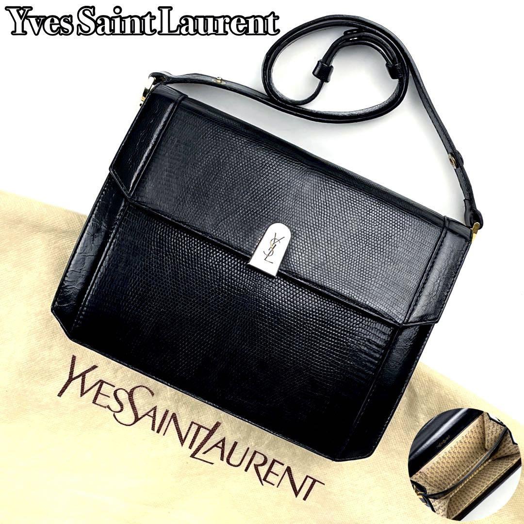 Yves Saint Laurent 2wayショルダーバッグブラック チェーン Yahoo