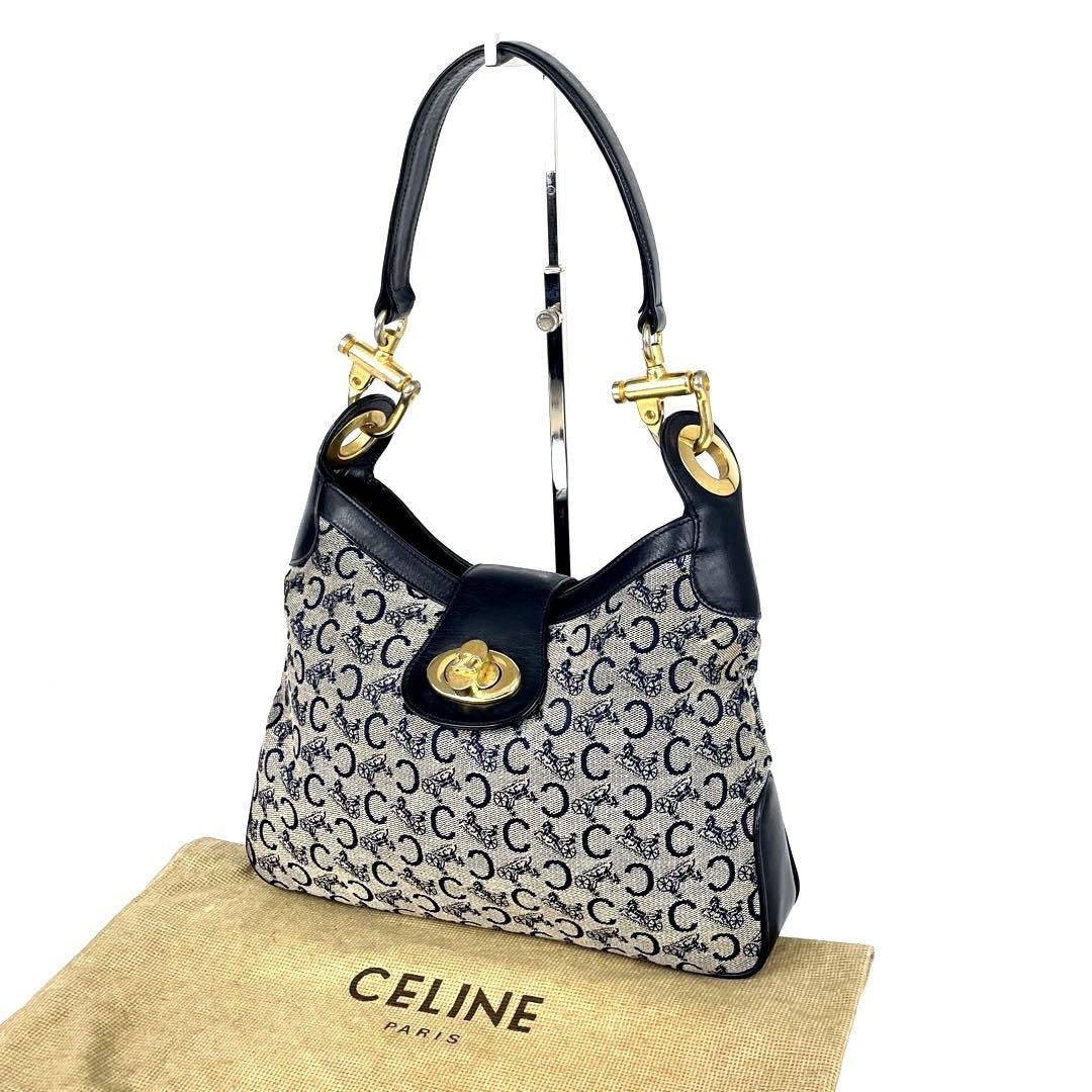 極美品・希少】CELINE セリーヌ ワンショルダー ハンドバッグ