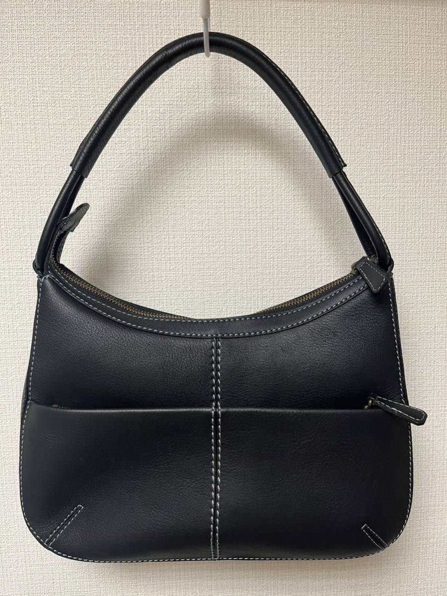 競売 美品◇土屋鞄◇ショルダーバッグ◇ワンショルダーバッグ◇BLACK