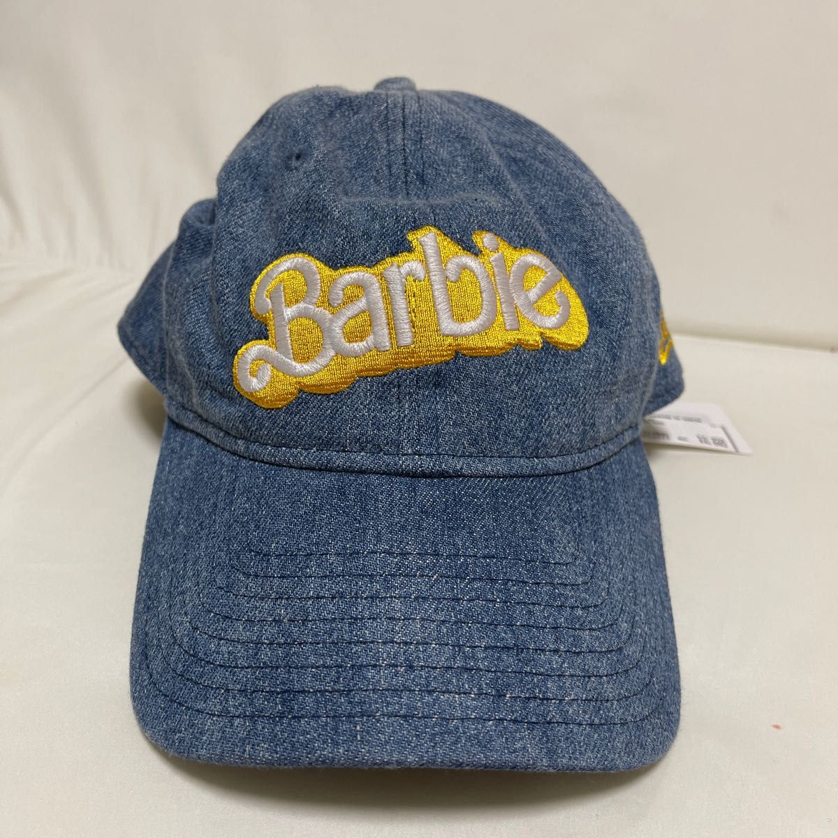 NEW ERA ニューエラ 9TWENTY Barbie バービー ロゴ リボンストラップ  デニム