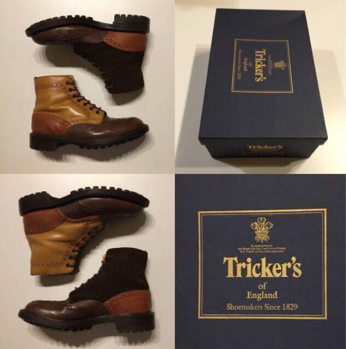 UK8 nepenthes Tricker's 廃番 ネペンテス 別注 トリッカーズ マルチ