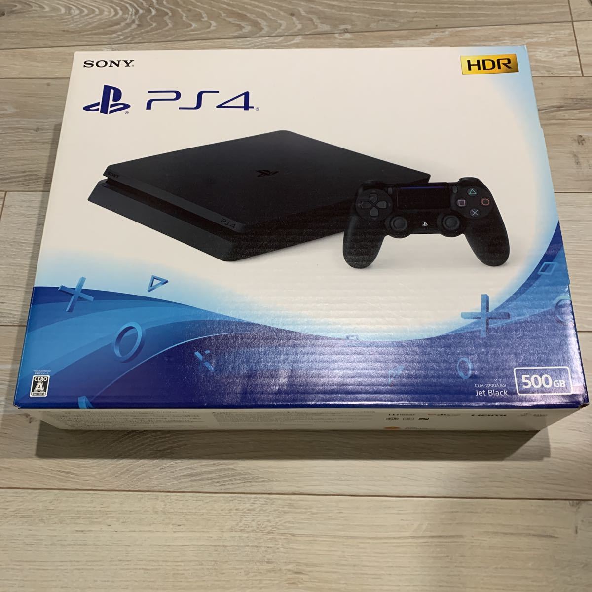 PS4 PlayStation4 プレイステーション4 本体ジェット・ブラック500GB