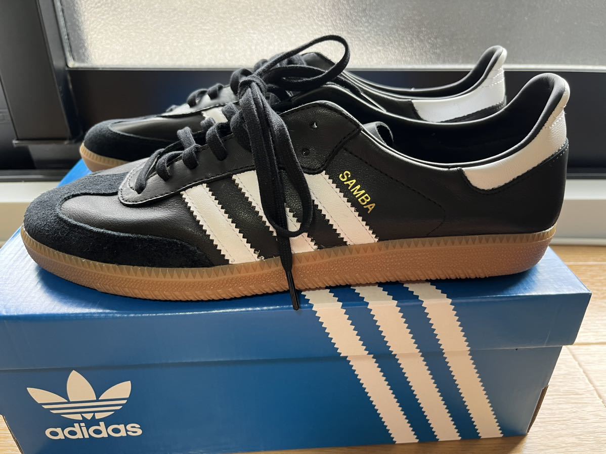  new goods 29.5cm adidas SAMBA DECON US11.5 29.5cm Adidas samba Black IF0641 top line 