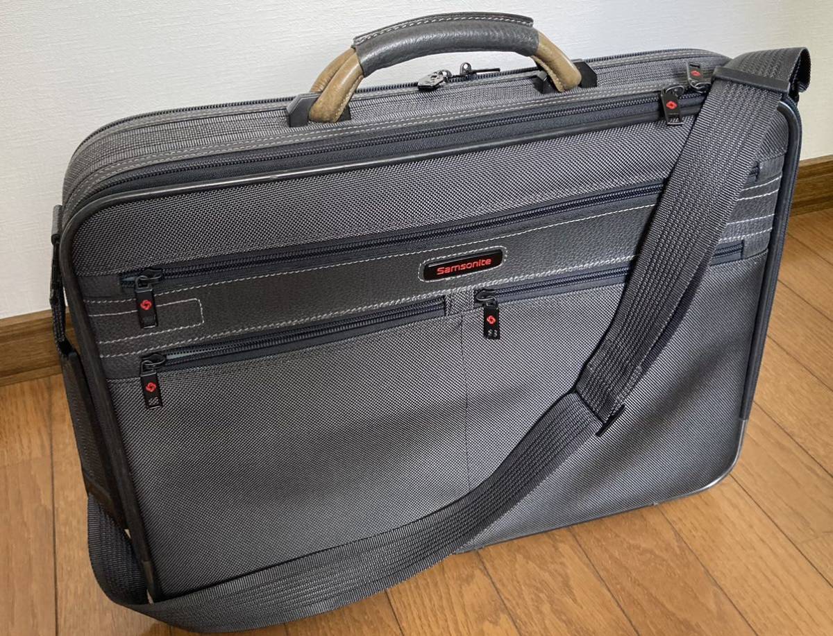 【used・訳あり】samsonite スーツケース サムソナイト ビジネスバッグ 旅行 機内持込可能 2way 鍵付_画像5