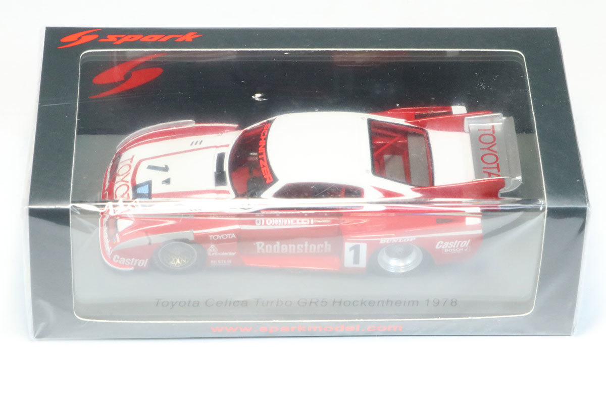 【国内即発送】 1/43 スパーク トヨタ No.1 S7701 1978 ホッケンハイム DRM Gr.5 ターボ LB セリカ レーシングカー 【国内即発送】 1/43 スパーク トヨタ No.1 S7701 1978 ホッケンハイム DRM Gr.5 ターボ LB セリカ レーシングカー