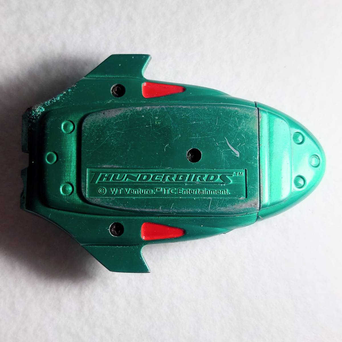 THUNDERBIRDS サンダーバード サンダーバード2号 ライター《 中古 ややサビあり 》喫煙 【 希少 】タバコ オイルライター レトロ_画像2