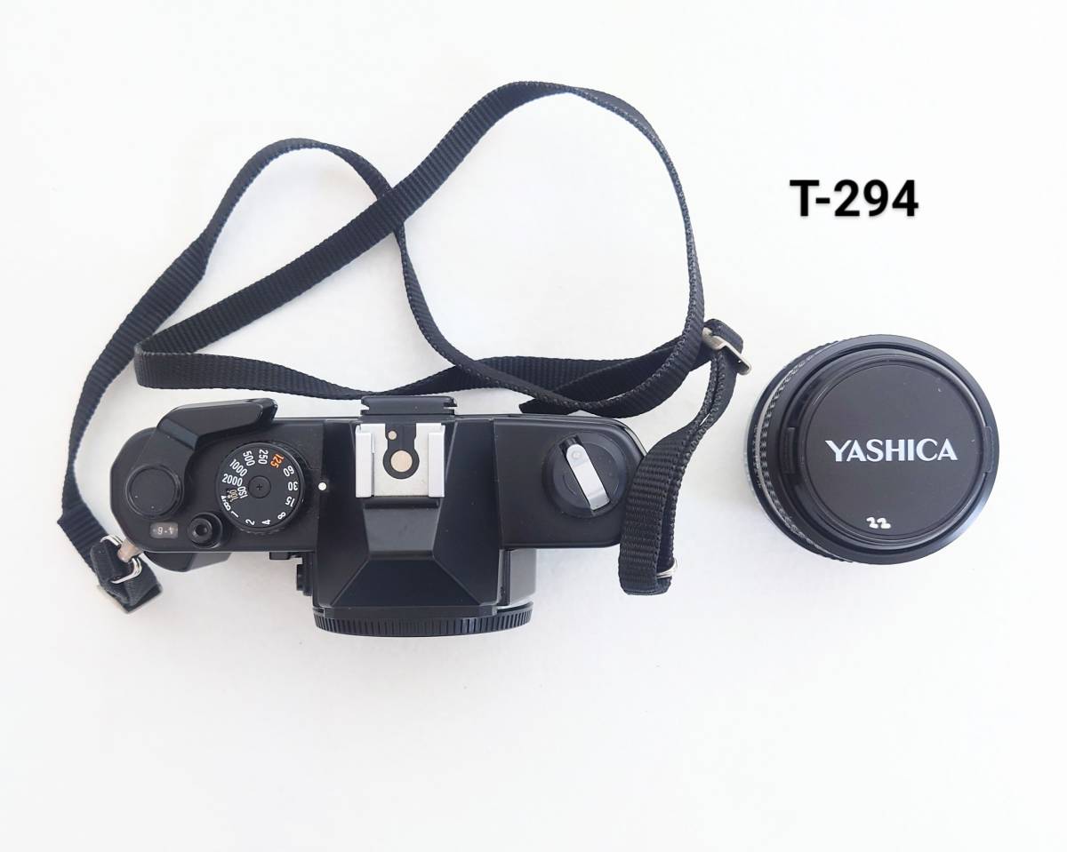 YASHICA ヤシカ FX-3 SUPER 2000 ML 50mm 1:1.9 c 一眼レフ　CAMERA 本体　レンズカバー　ナンバー記入あり【 訳あり 】_画像1