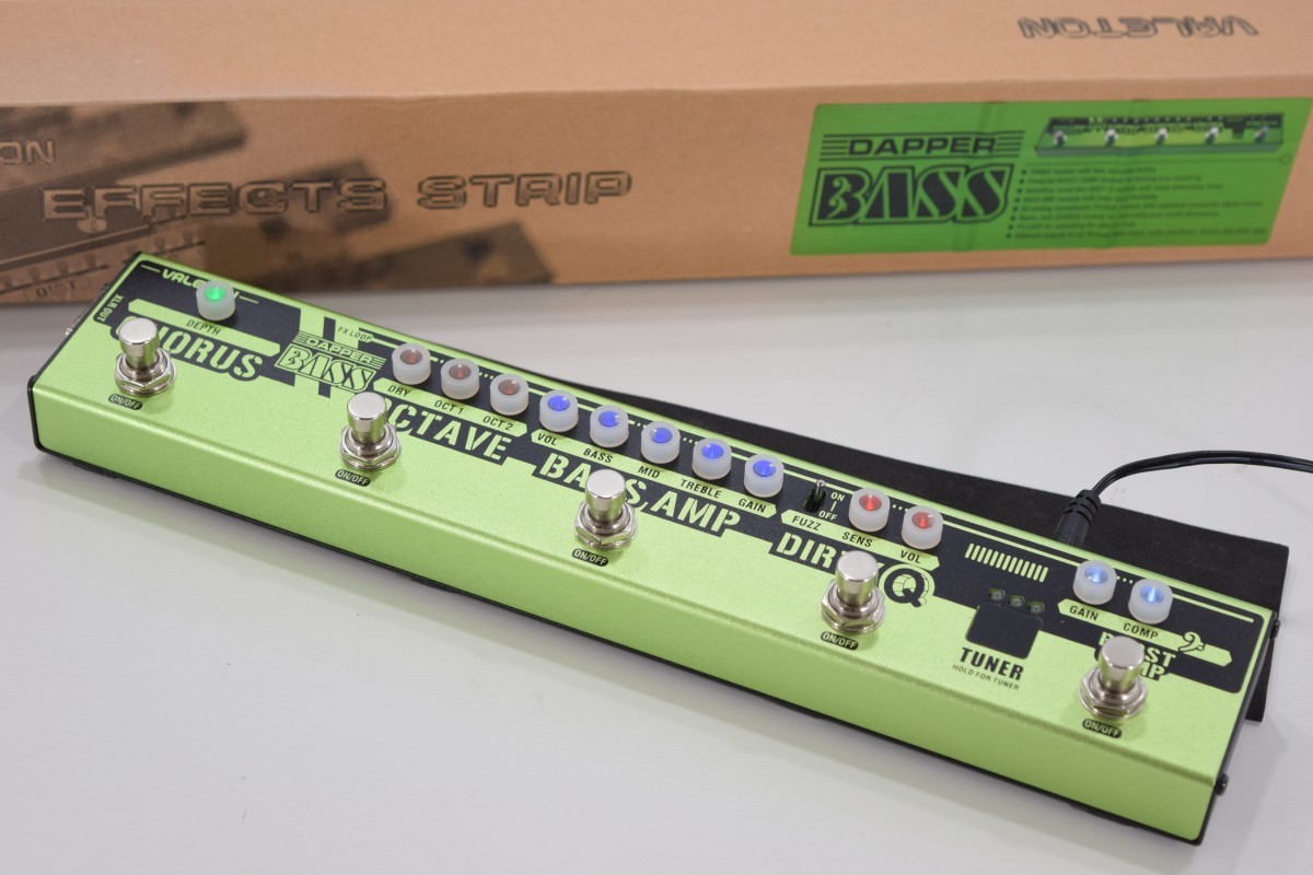 VALETON ヴェイルトン VES-2 Dapper Bass EFFECTS STRIP マルチ