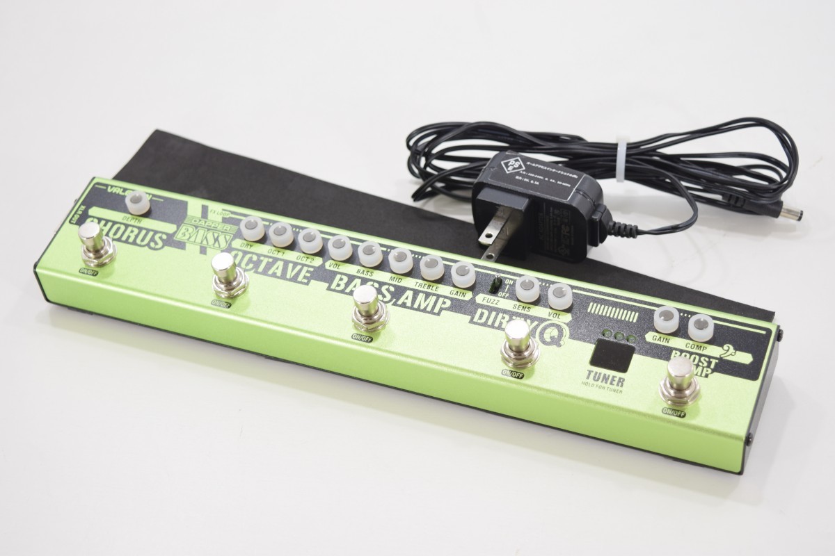 VALETON ヴェイルトン VES-2 Dapper Bass EFFECTS STRIP マルチ
