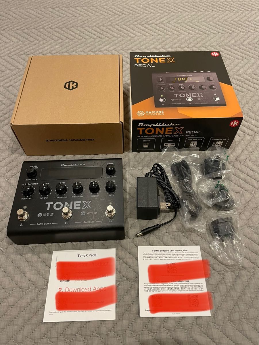 IK MULTIMEDIA TONEX PEDAL アンプシミュレーター ペダル ソフト未登録