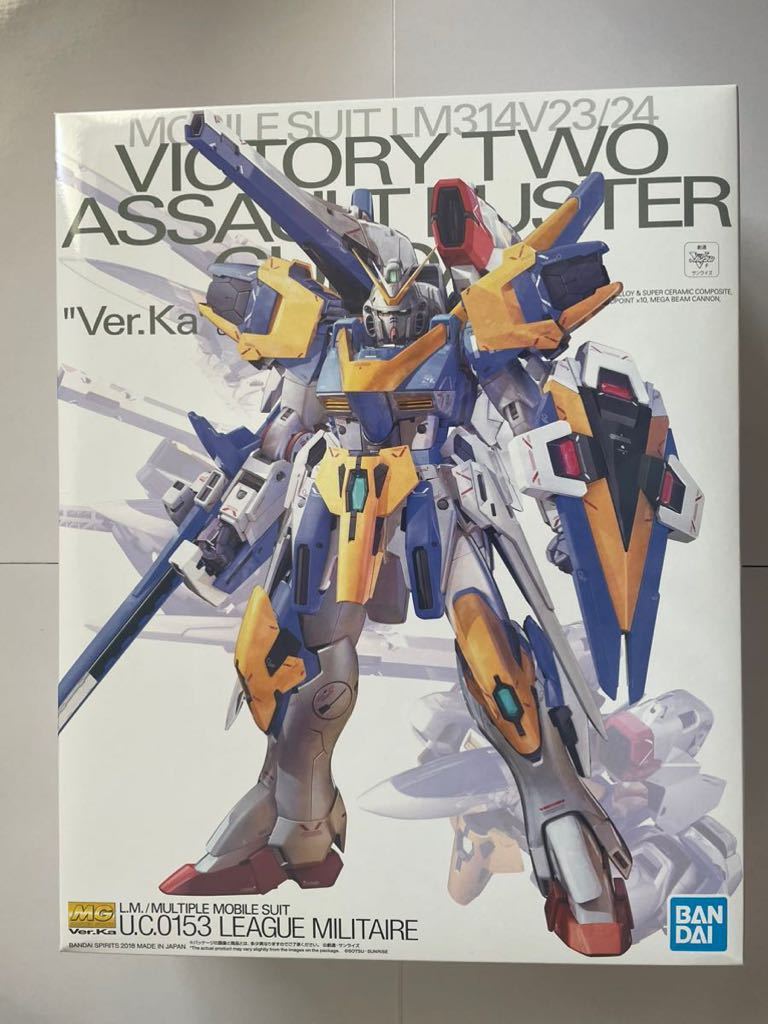 最安値に挑戦】 MG 1/100スケール V2アサルトバスターガンダム Vbr.ka