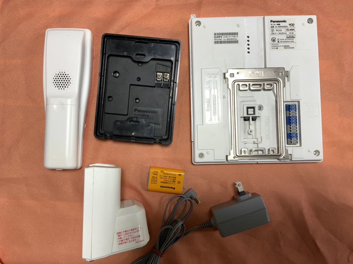 ジャンク Panasonic インターホン テレビドアホン モニター親機VL