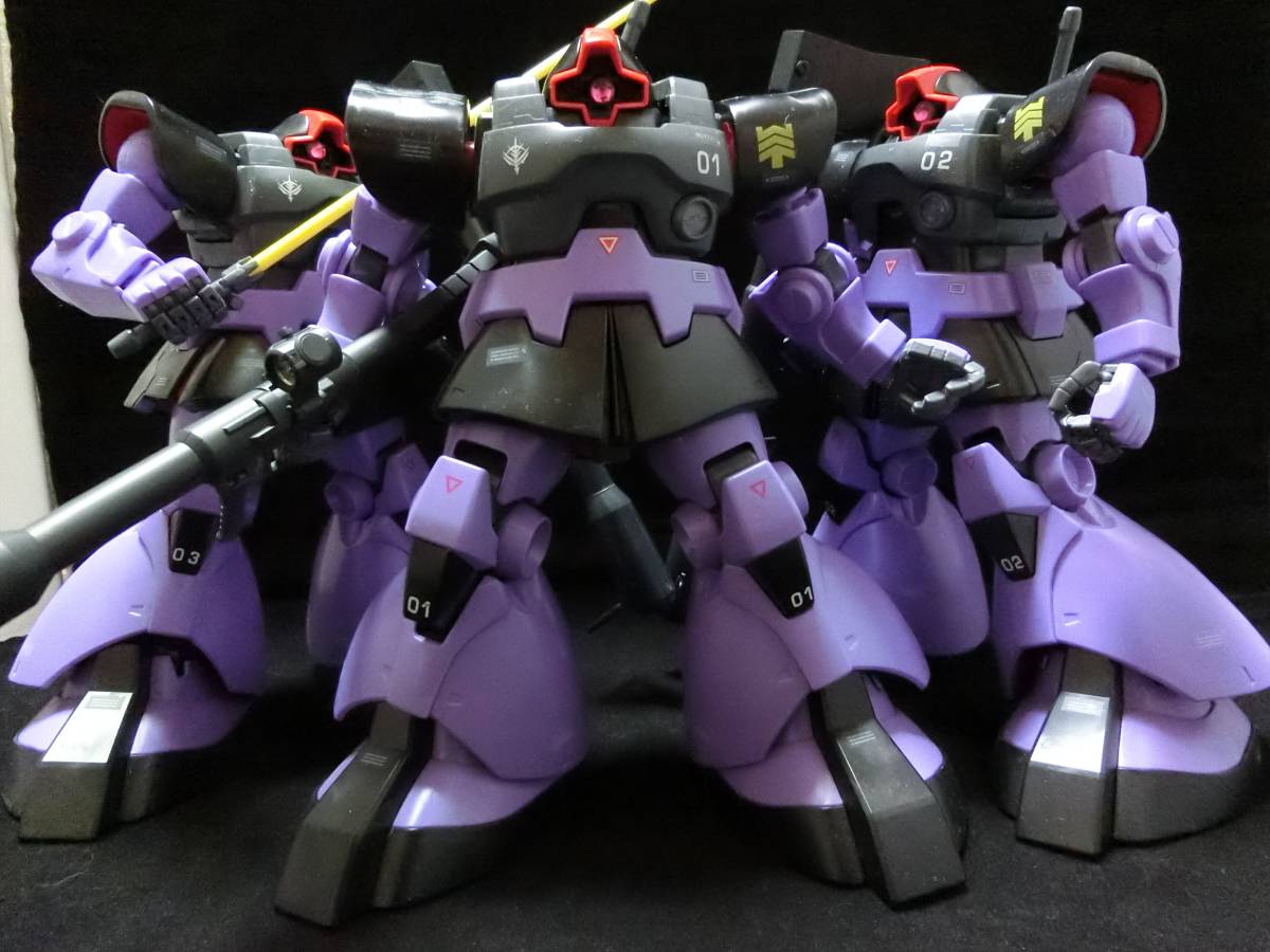 成品◆MG 1/100 Triple Dom 3件套◆ 原文:完成品◆ MG 1/100 トリプルドム 3体セット ◆