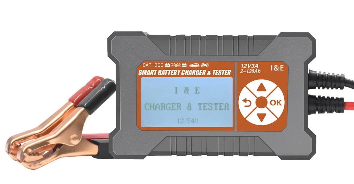 12V battery charger ( tester with function )