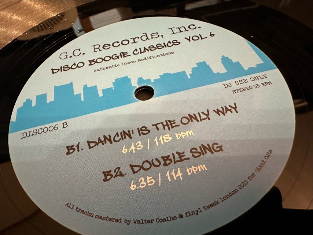 12”★Disco Boogie Classics Vol 6 / ガラージ・クラシック！_画像1