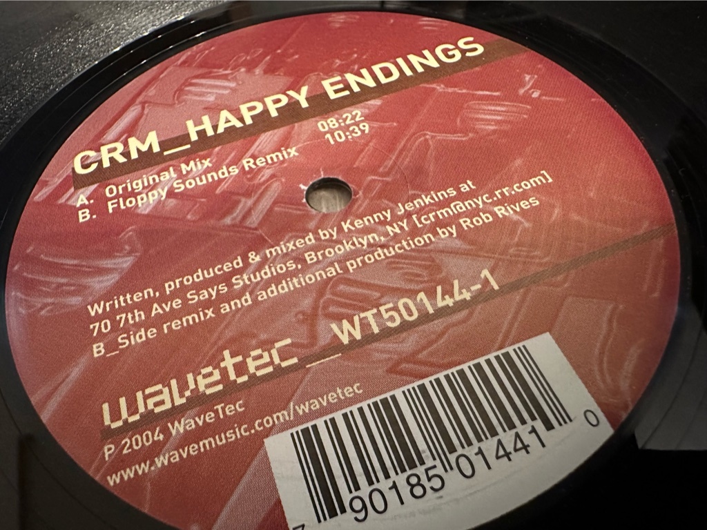 12”★CRM / Happy Endings / Floppy Sounds / テック・ハウス / ミニマル！_画像1