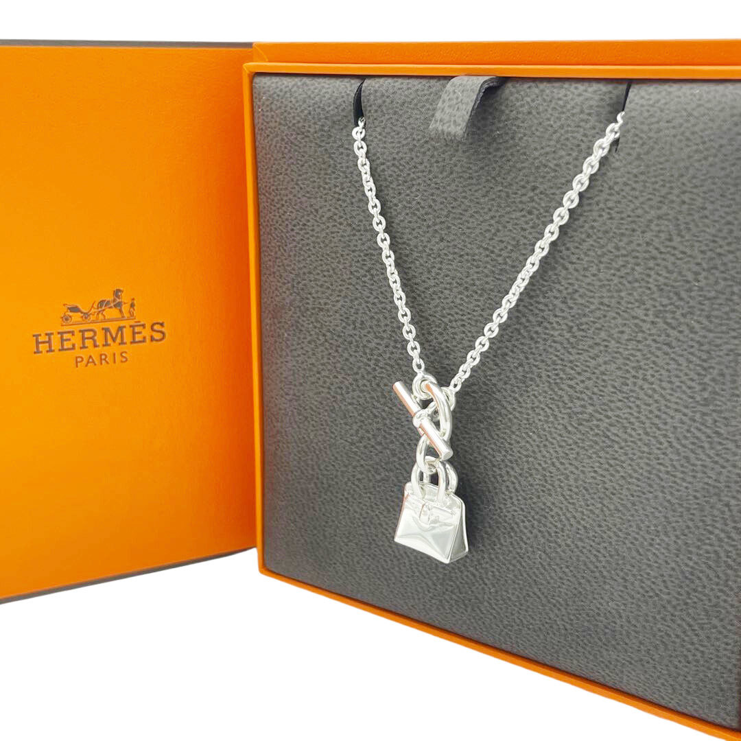 超激安 アミュレット ネックレス エルメス HERMES バーキンモチーフ