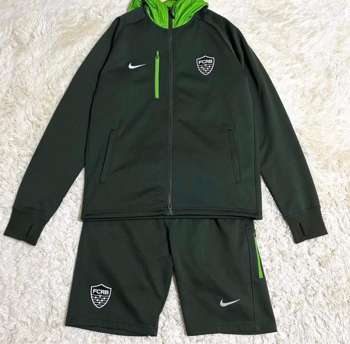 美品】 【NIKE FCRB】 ジャージ ハーフパンツ セットアップ 上下サイズ