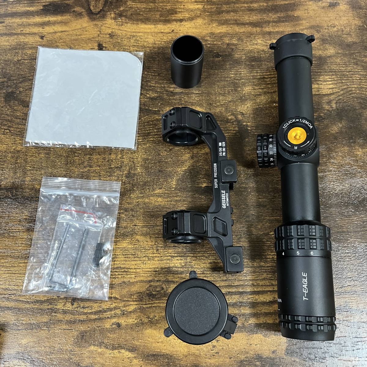 美品】T-EAGLE LM1334 ライフルスコープ 1 2-6x24WA サバゲー 美品】T-EAGLE LM1334 ライフルスコープ 1 2-6x24WA サバゲー