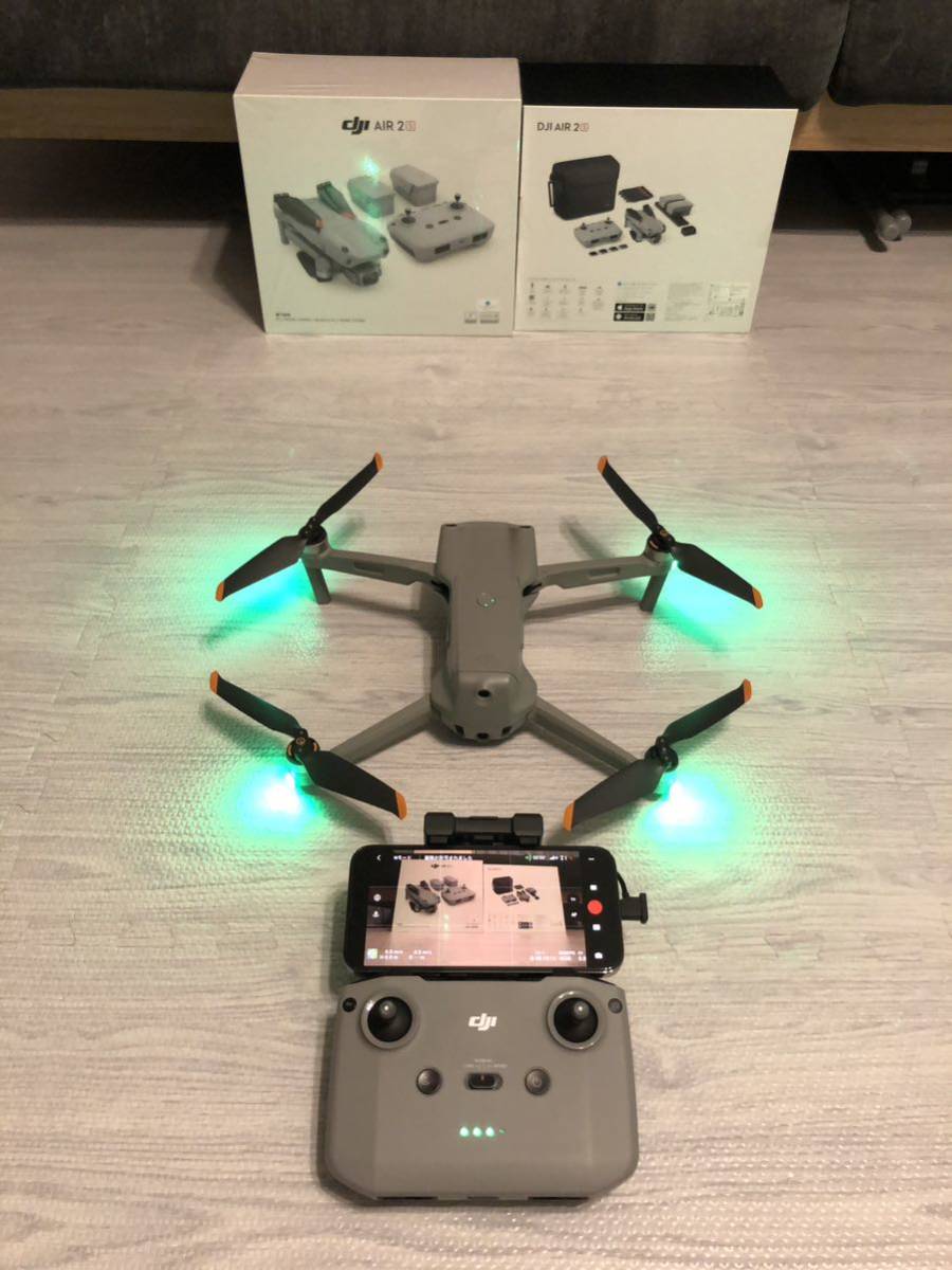 【美品】DJI AIR 2S FLY MORE COMBO (サブ機)_画像1