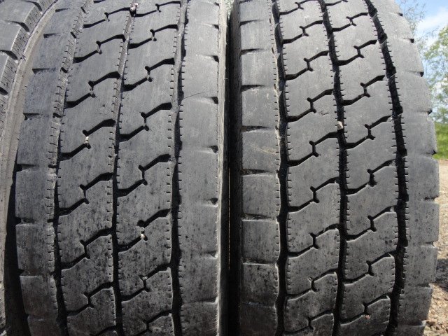 □166 美品8分山 ミックス ヨコハマ ZEN 701ZE 245/70R19.5 136/134J 4本_画像2