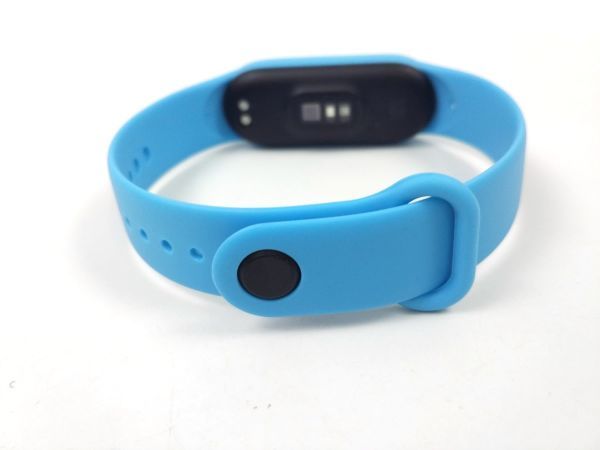 Xiaomi Mi BAND スマートバンド 5/6 交換バンド ベルト ブルー_画像4