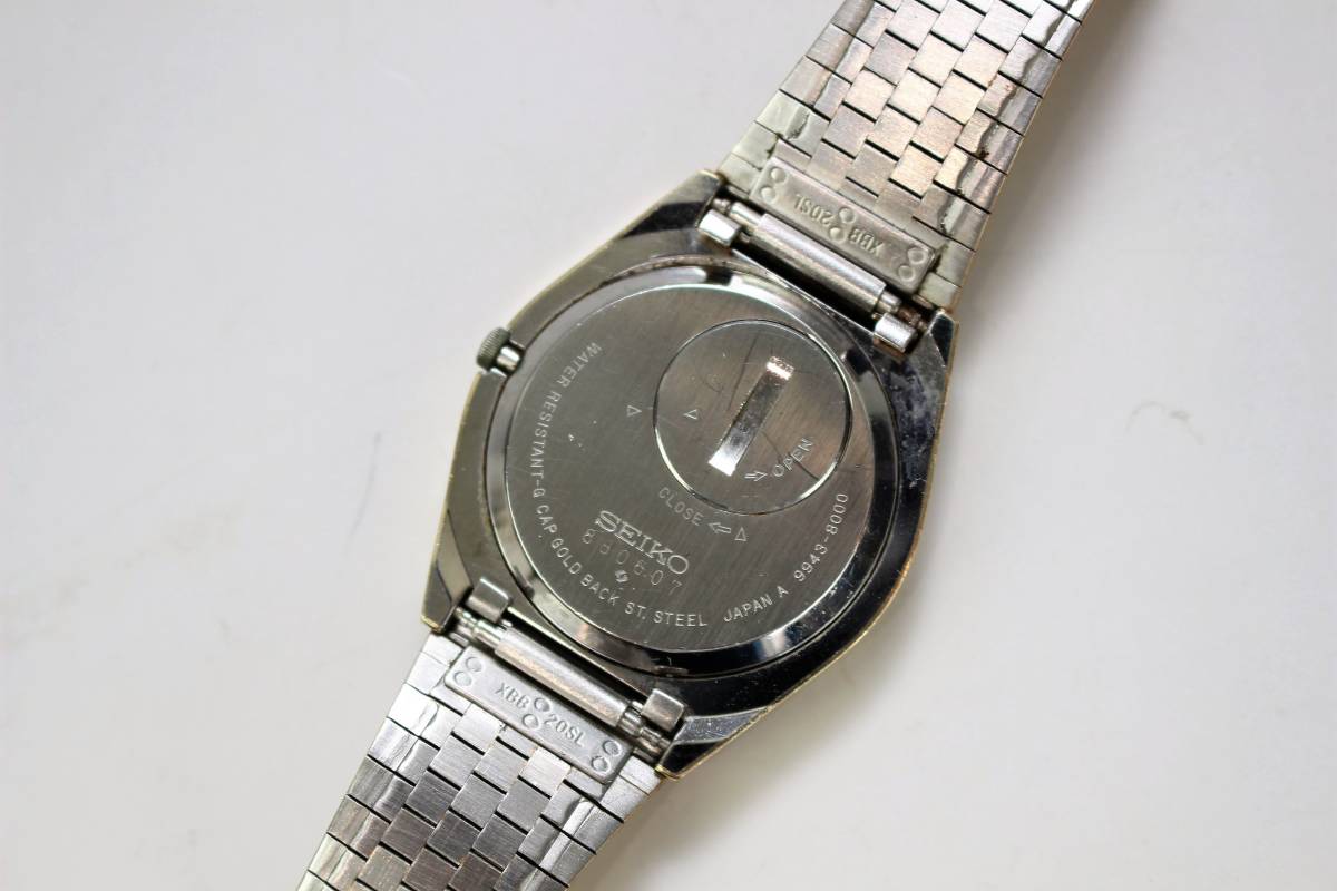 SEIKO / GRAND QUARTZ / 9943 - 8000 / SEIKO / GOLD / GRAND QUARTZ / WATCH / MOTION / BATTERY REPLACEMENT 原文:SEIKO/グランドクォーツ/9943-8000/セイコー/ゴールド/グランドクオーツ/腕時計/動作/電池交換