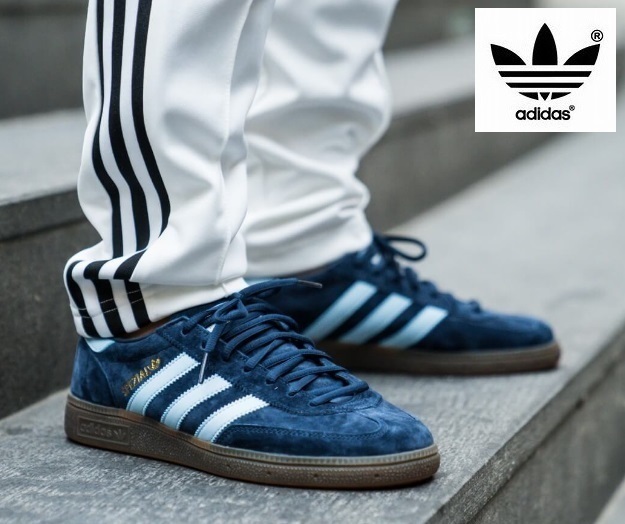 衝撃特価 ☆セール☆adidas Originals handball spezial Navy (約27.5