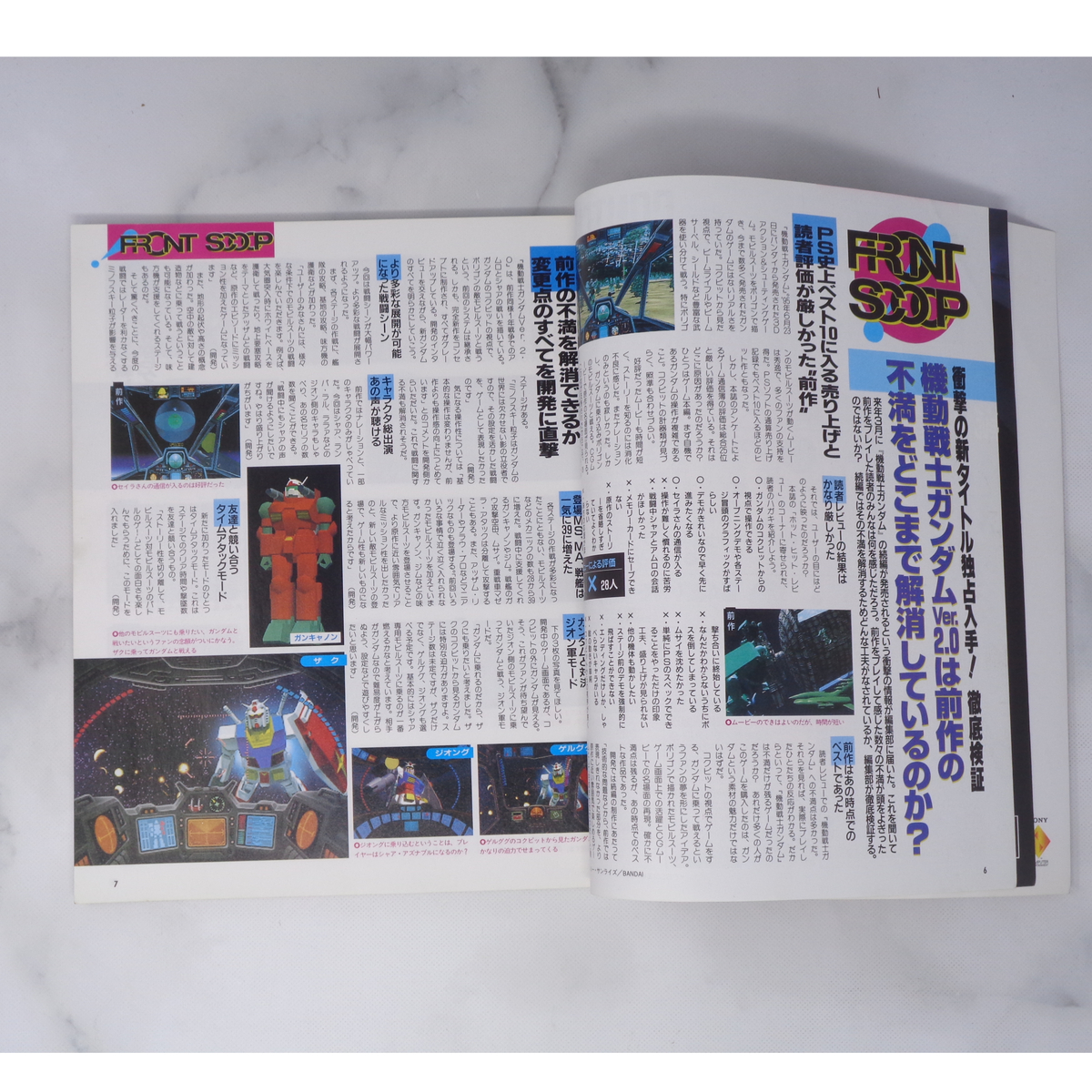 PlayStation Magazine 1995年12月29日号 No.19 /ストリートファイターZERO2/プレイステーションマガジン/ゲーム雑誌[Free Shipping]_画像7