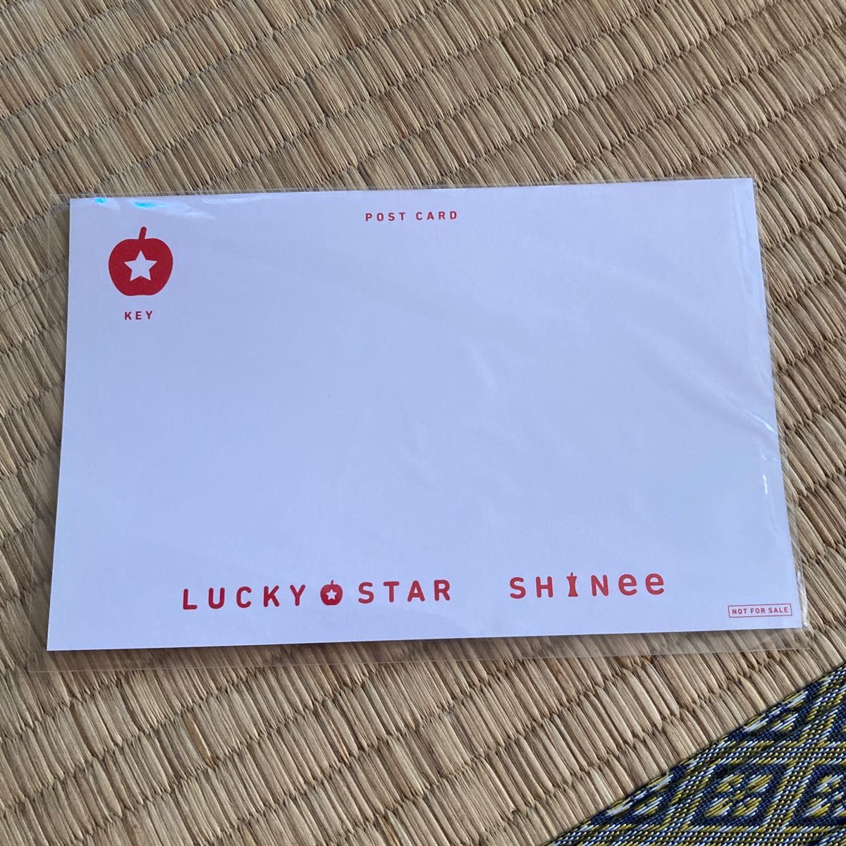 shinee Lucky star ポストカード　キーバージョン