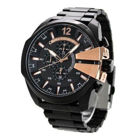 ５５％以上節約 ディーゼル DIESEL 腕時計 DZ4309 メンズ クロノグラフ クオーツ ブラック 男性用
