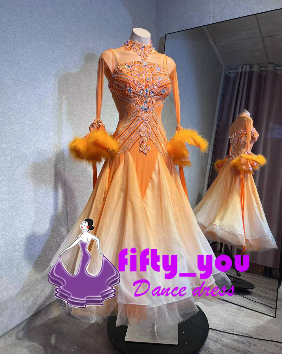 新品fifty_you レディース社交ダンスドレス モダン競技会用 新品fifty_you レディース社交ダンスドレス モダン競技会用
