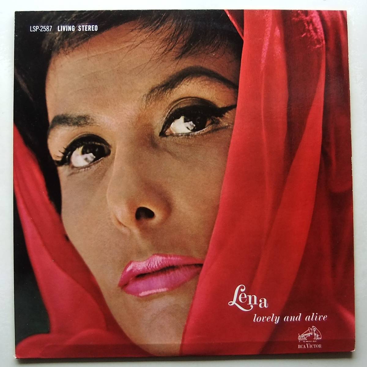 ◆ LENA HORNE / Lena Lovely and Alive ◆ RCA LSP-2587 (dog:dg) ◆_画像1