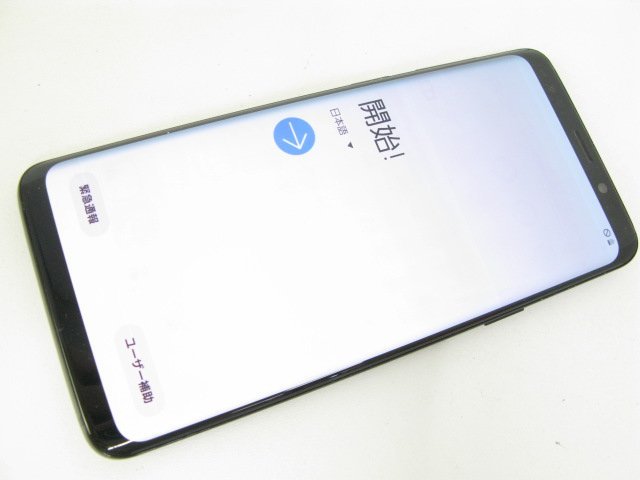 人気沸騰ブラドン S9 GALAXY SC-02K ドコモ Midnight 【M0762】 Black