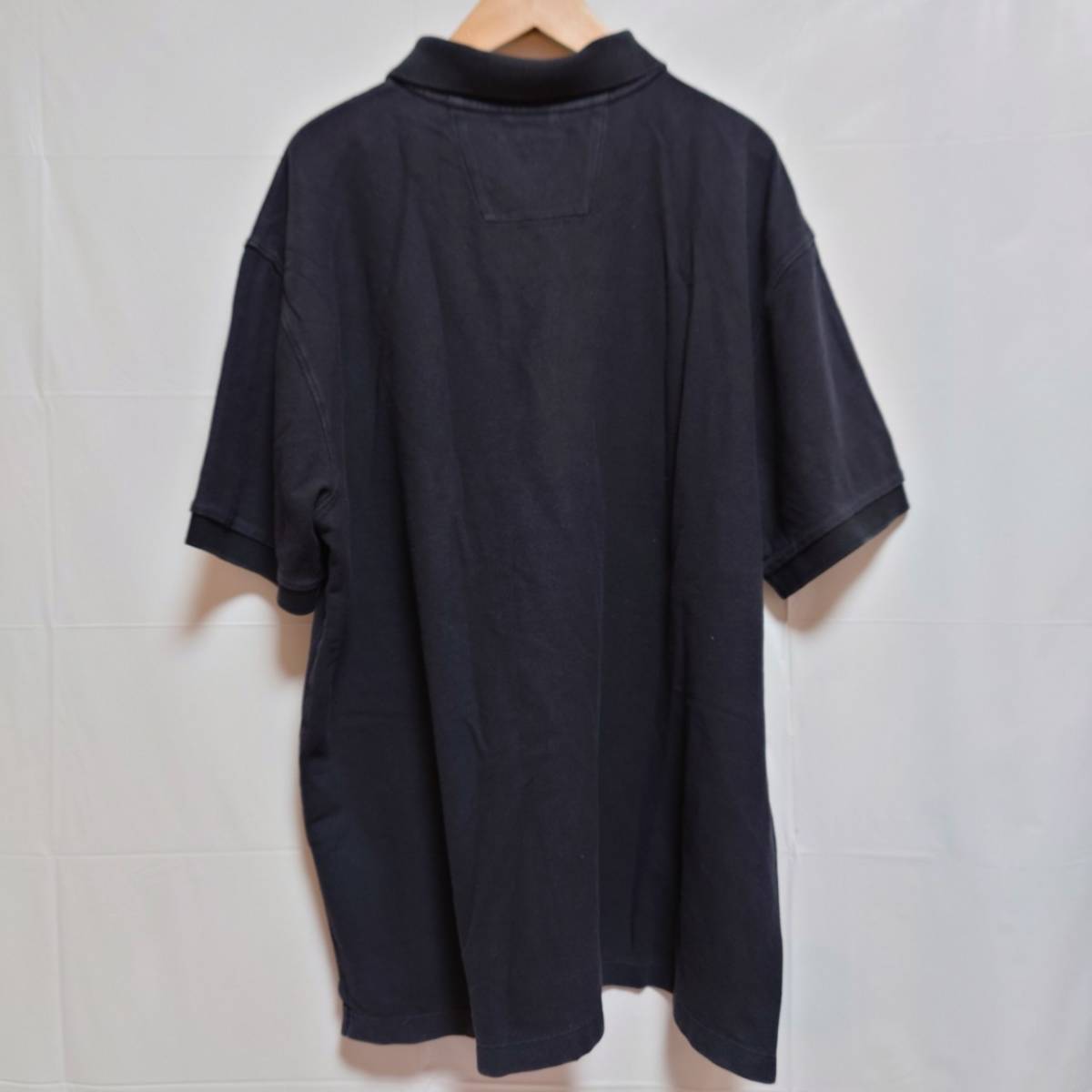 ノーティカ NAUTICA ワンポイント ポロシャツ 半袖 L　黒　コットン　609-5L0601_画像2