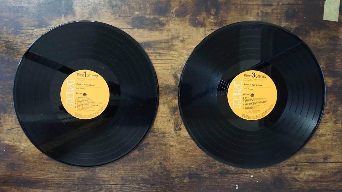 【LP】エルヴィス・プレスリー - ロックン・ロール・アルバム - RCA-9123-24_画像3