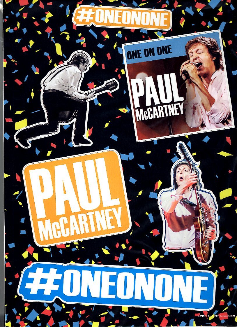 【パンフレット】ポール・マッカートニー/PAUL McCARTNEY ONE ON ONE JAPAN TOUR 2017♪日本武道館/東京ドーム♪検索：The Beatles_画像3