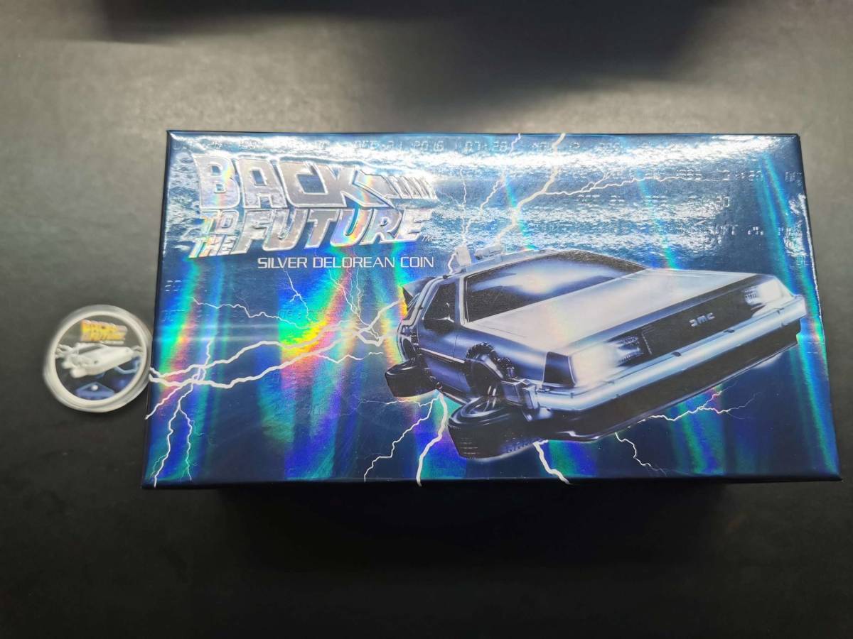 限定品　バック・トゥ・ザ・フューチャー　1オンス銀貨　2015 1oz SILVER PROOF COIN　Back to the Future_画像2