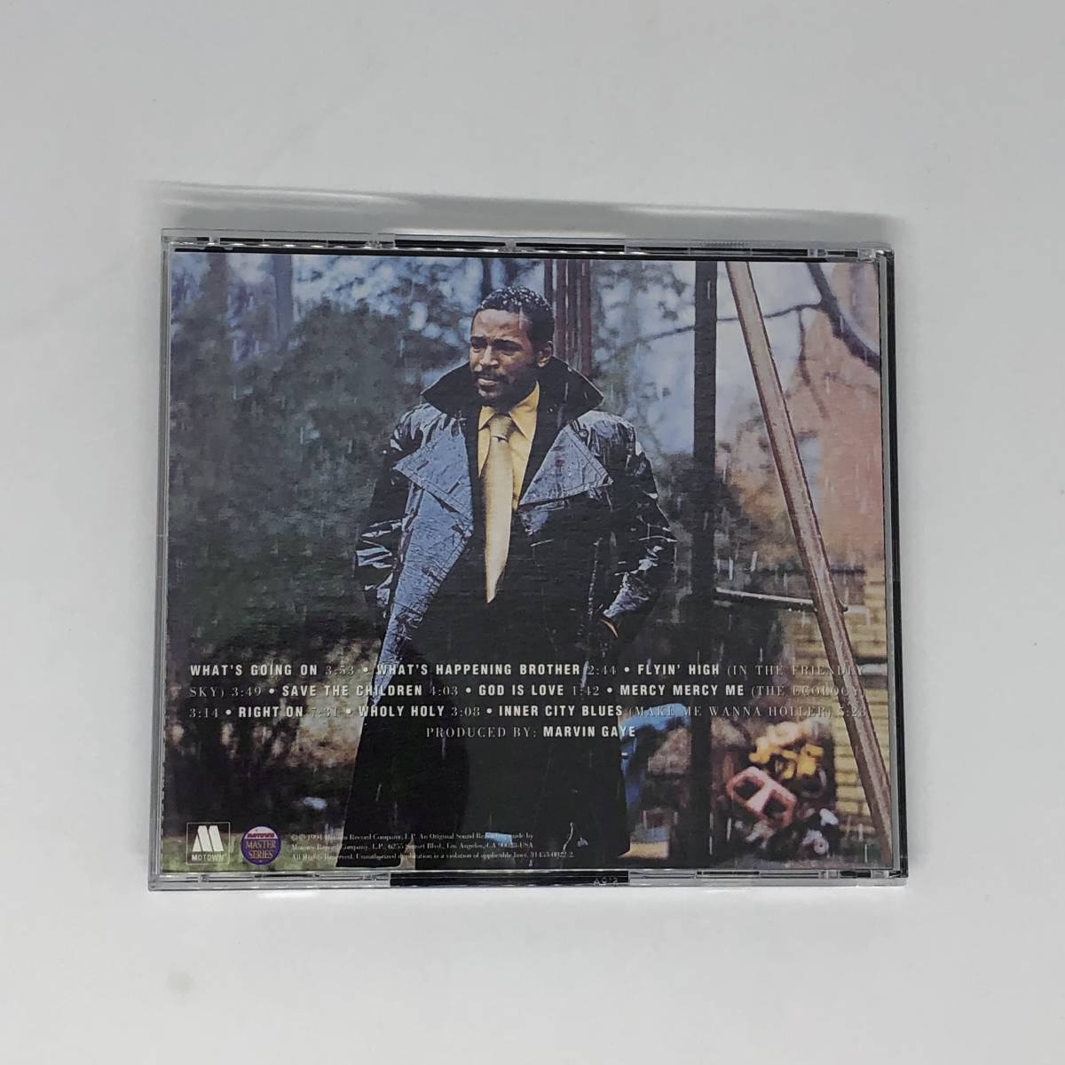 US盤 中古CD Marvin Gaye What's Going On マーヴィン・ゲイ ホワッツ・ゴーイング・オン Motown Master Series 個人所有_画像9