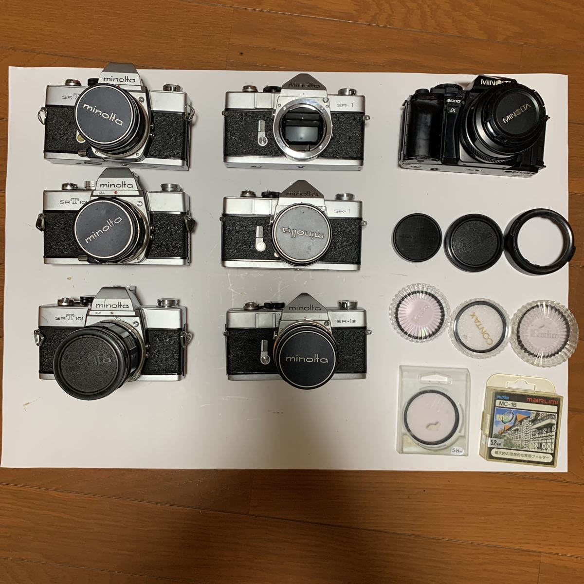 本店は MINOLTA フィルムカメラ 7点セット おまけフィルター付き